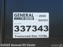 New 2026 Grand Design TRANSCEND-ONE 131DL available in West Chester, Pennsylvania