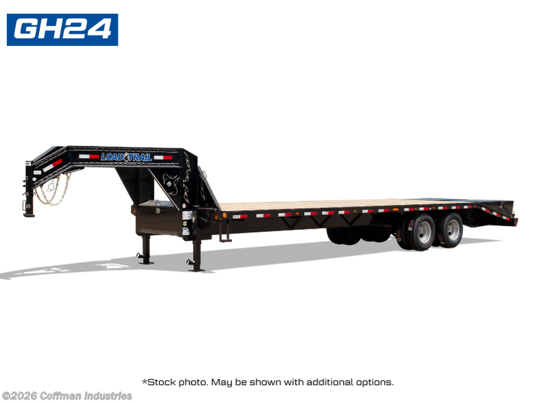 2025 Load Trail GH 102" x 25' Tandem Heavy Duty Gooseneck Trailer