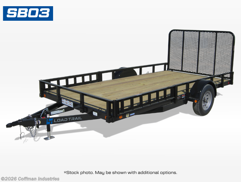 2026 Load Trail SB 83" x 14' Single Axle Trailer