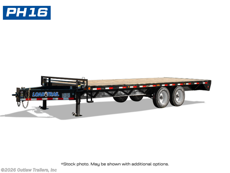2025 Load Trail PH 102" x 24' Tandem Heavy Duty Pintle Hook Trailer