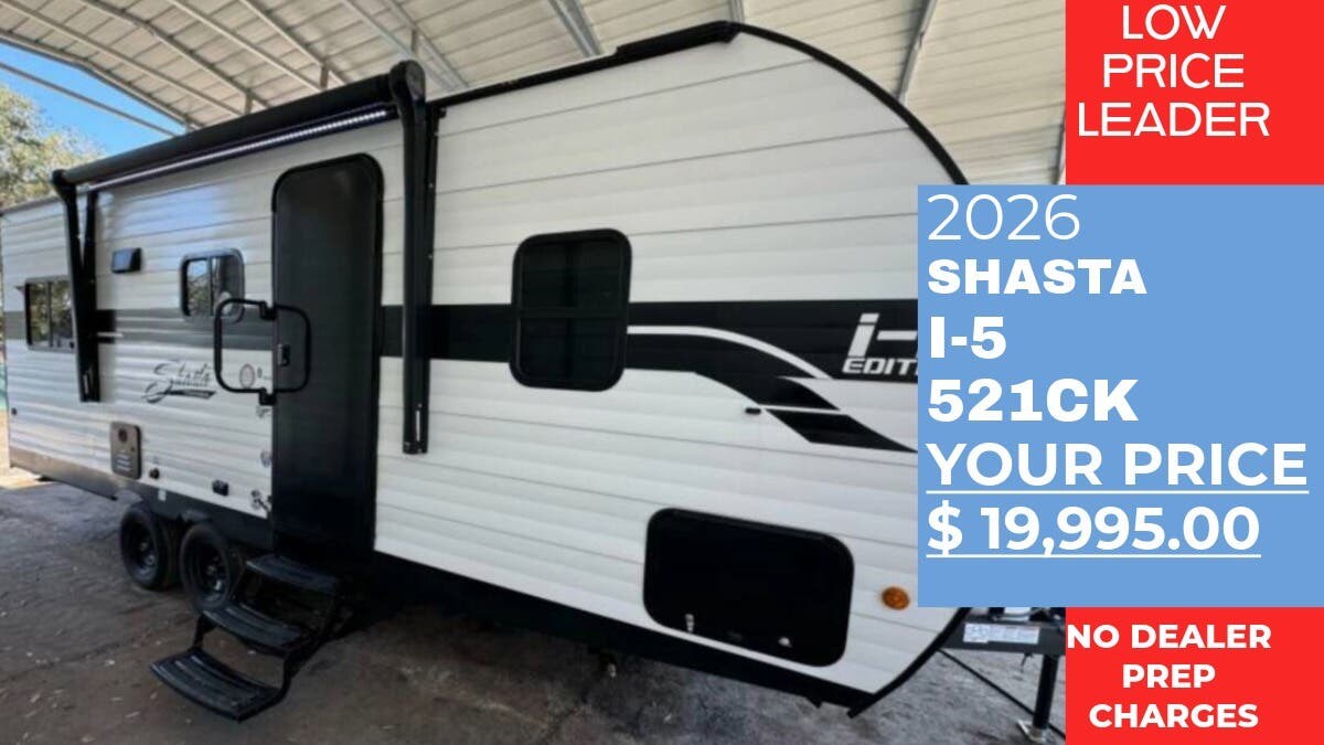 New 2026 Shasta I-5 521CK available in Panama City, Florida