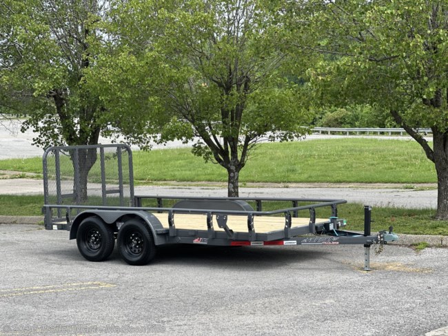2025 Horizon Trailers 7x14 UTZ Open Utility powder coated trailer