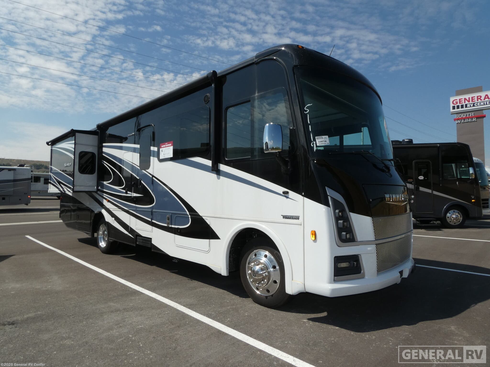 New 2025 Winnebago Sunstar 33K available in South Weber, Utah