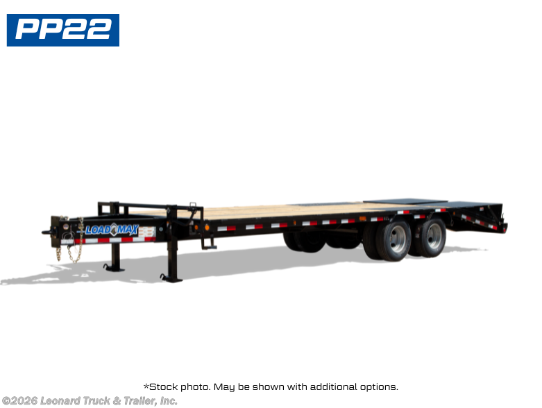 2026 Load Trail PP 102" x 22' Tandem Low-Pro Pintle Hook Trailer