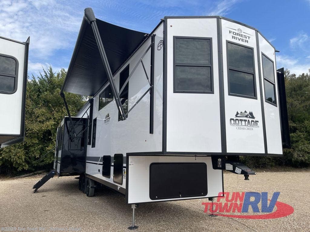 New 2026 Forest River Cedar Creek Cottage Fifth Wheels 412FWC available in Crystal River, Florida