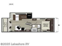 New 2026 Forest River Wildwood X-Lite 28ICE available in Muskegon, Michigan