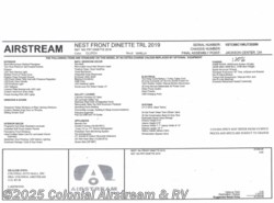 New 2019 Airstream Nest 16U available in Lakewood, New Jersey