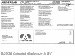 New 2019 Airstream Flying Cloud 25RBT Twin available in Lakewood, New Jersey