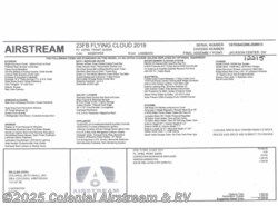 New 2019 Airstream Flying Cloud 23FBQ Queen available in Lakewood, New Jersey