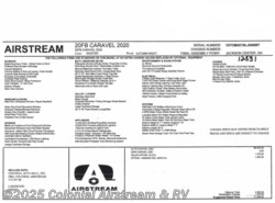 New 2020 Airstream Caravel 20FB available in Lakewood, New Jersey