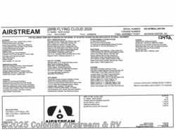 New 2020 Airstream Flying Cloud 28RBQ Queen available in Lakewood, New Jersey