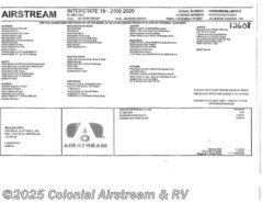 New 2020 Airstream Interstate Nineteen 4x4 available in Millstone Township, New Jersey