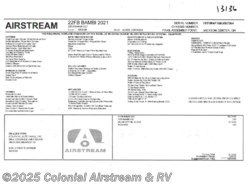 New 2021 Airstream Bambi 22FB available in Millstone Township, New Jersey