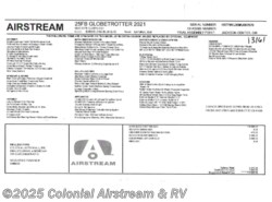 New 2021 Airstream Globetrotter 25FBQ Queen available in Millstone Township, New Jersey