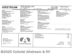 New 2022 Airstream Caravel 19CB available in Millstone Township, New Jersey