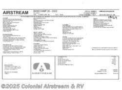 New 2022 Airstream Basecamp X 20NB available in Millstone Township, New Jersey