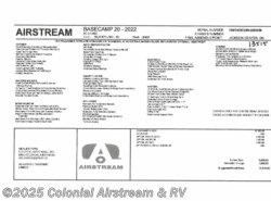 New 2022 Airstream Basecamp X 20NB available in Millstone Township, New Jersey