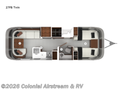 New 2026 Airstream Globetrotter 27FBT Twin available in Millstone Township, New Jersey