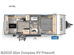 New 2025 Forest River Cherokee Wolf Pup Black Label 16CMBL available in Prescott, Arizona