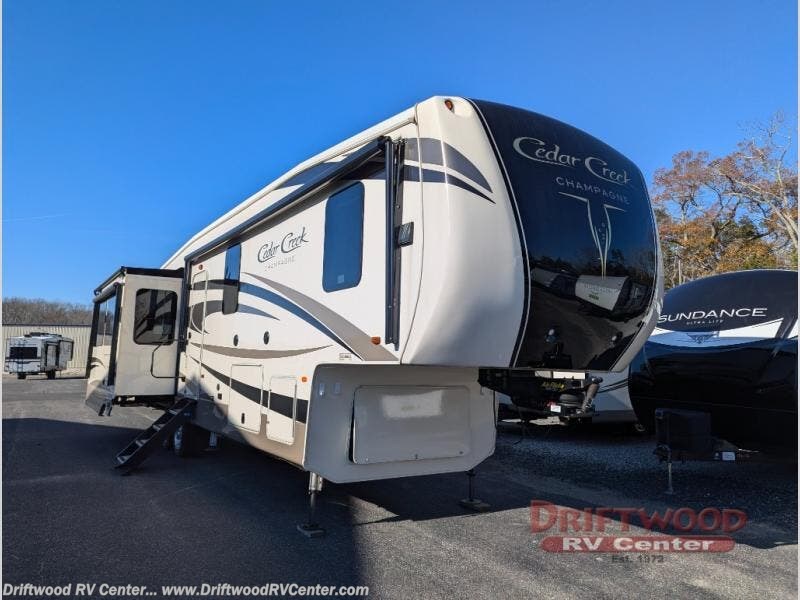Used 2019 Forest River Cedar Creek Champagne Edition 38EL available in Clermont, New Jersey