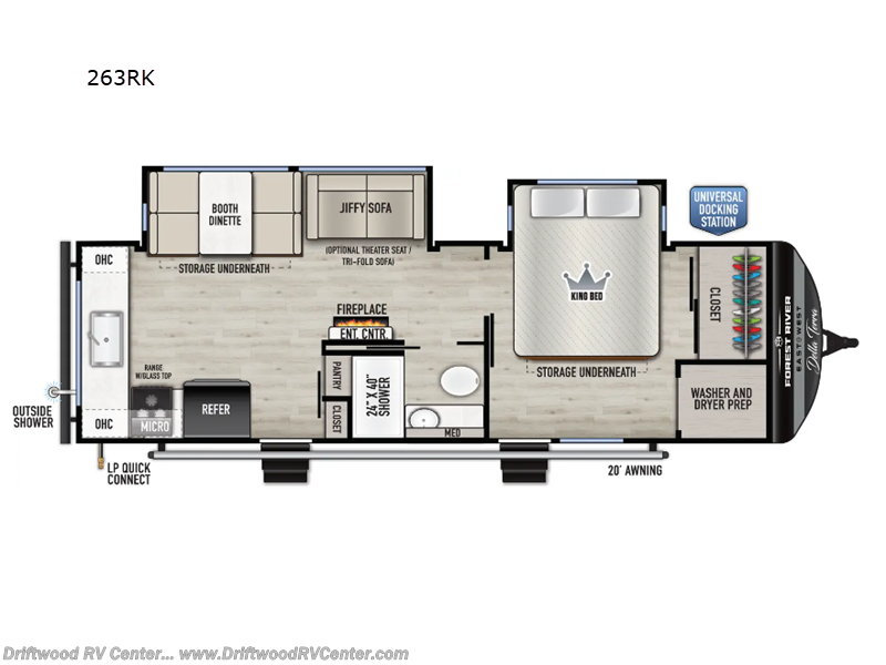 New 2026 East to West Della Terra 263RK available in Clermont, New Jersey