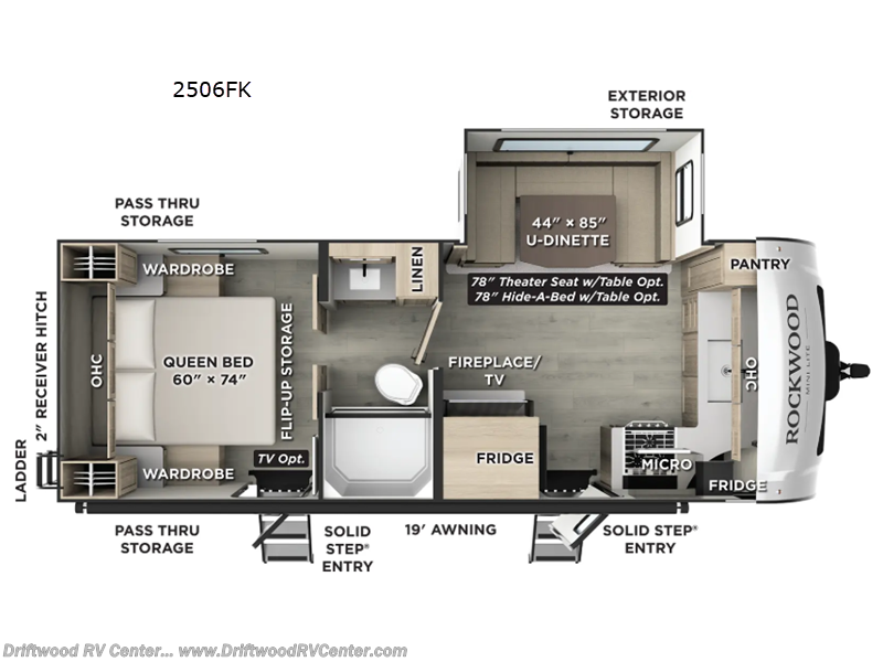 New 2026 Forest River Rockwood Mini Lite 2506FK available in Clermont, New Jersey