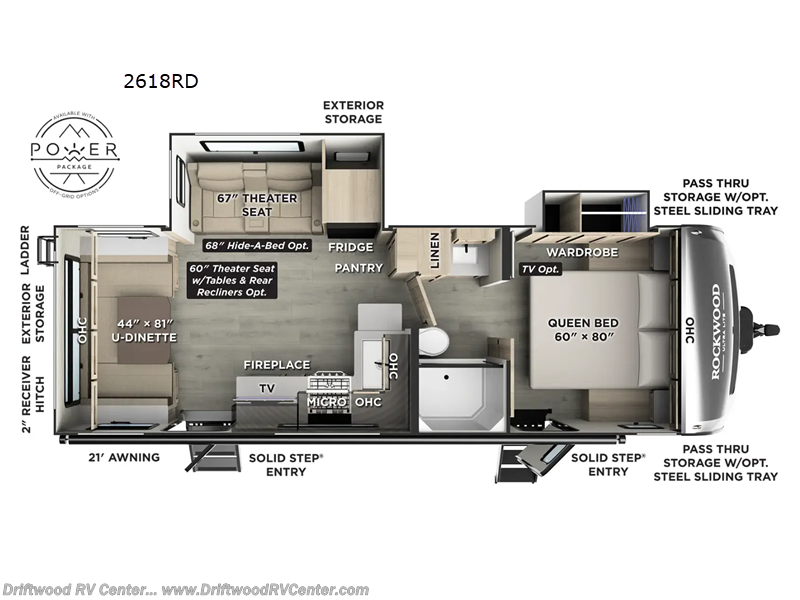 New 2026 Forest River Rockwood Ultra Lite 2618RD available in Clermont, New Jersey