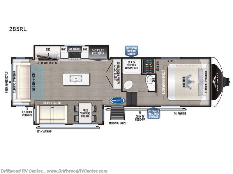 Used 2022 East to West Tandara 285RL available in Clermont, New Jersey
