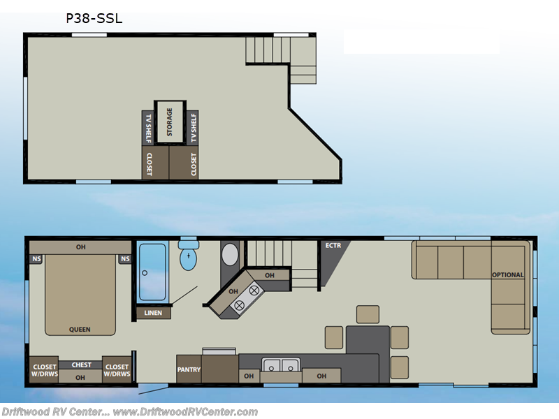 New 2026 RC Industries Canterbury Parkvue P38-SSL FLIP available in Clermont, New Jersey