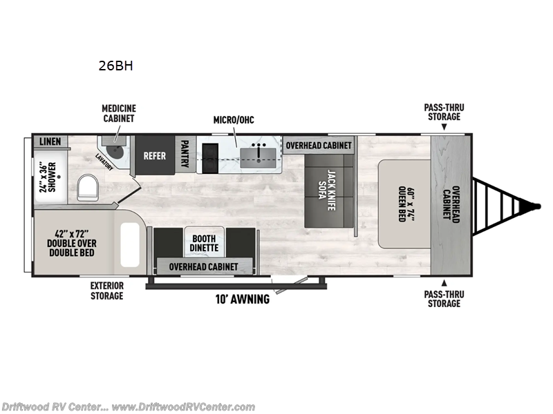 New 2026 Coachmen Clipper 5K Series 26BH available in Clermont, New Jersey
