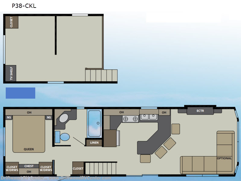 New 2027 RC Industries Canterbury Parkvue P38-CKL-DF available in Clermont, New Jersey