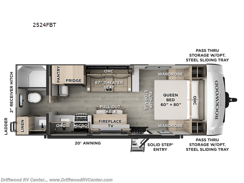 New 2027 Forest River Rockwood Mini Lite 2524FBT available in Clermont, New Jersey