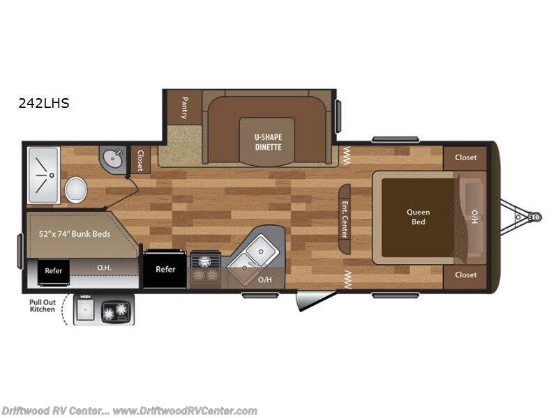 Used 2017 Keystone Hideout 242LHS available in Clermont, New Jersey
