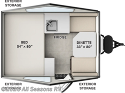 New 2026 Forest River Rockwood Hardside A101LE available in Muskegon, Michigan