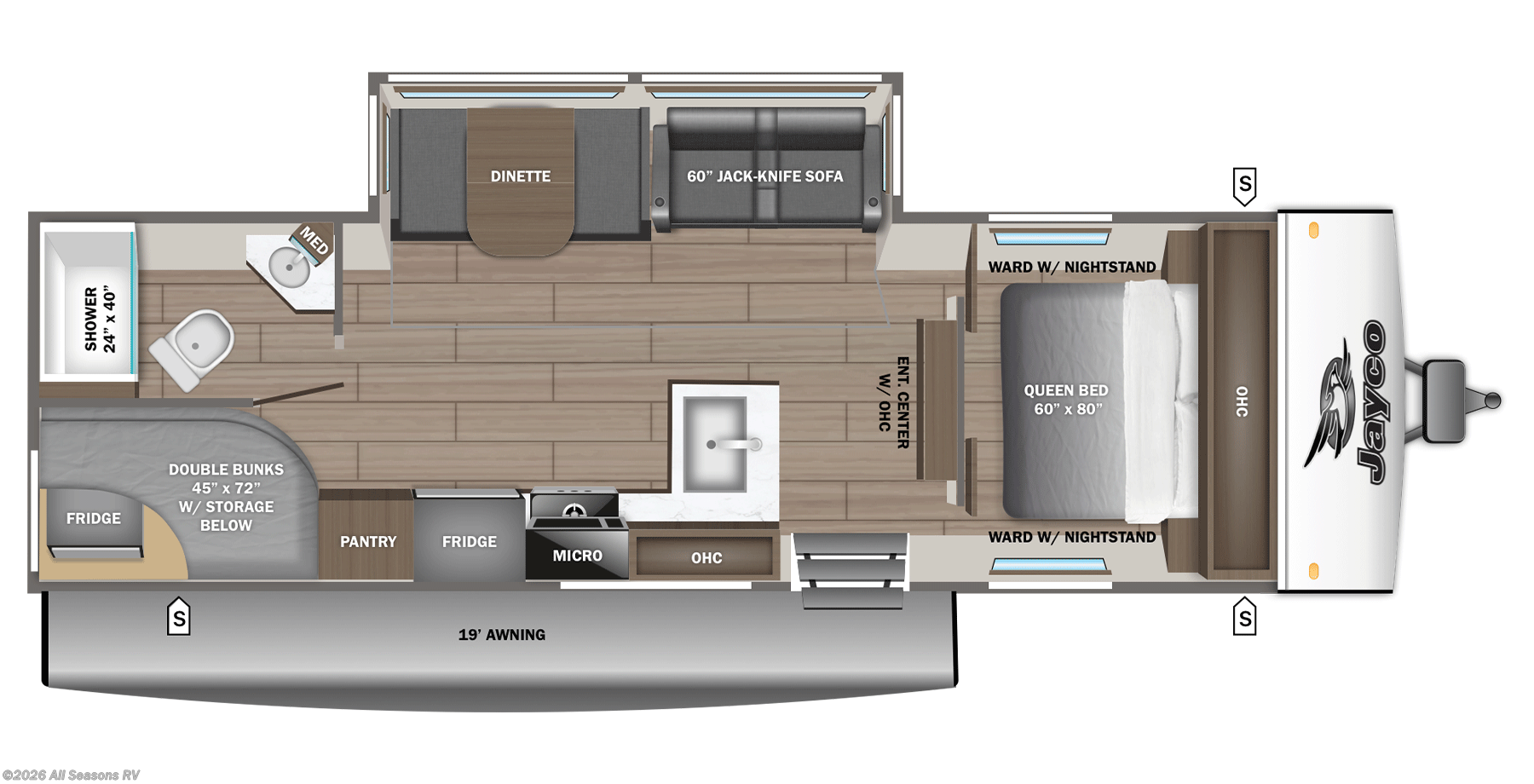 New 2026 Jayco Jay Feather SL 26BHSL available in Muskegon, Michigan