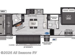 New 2025 Keystone Fuzion 419 available in Muskegon, Michigan