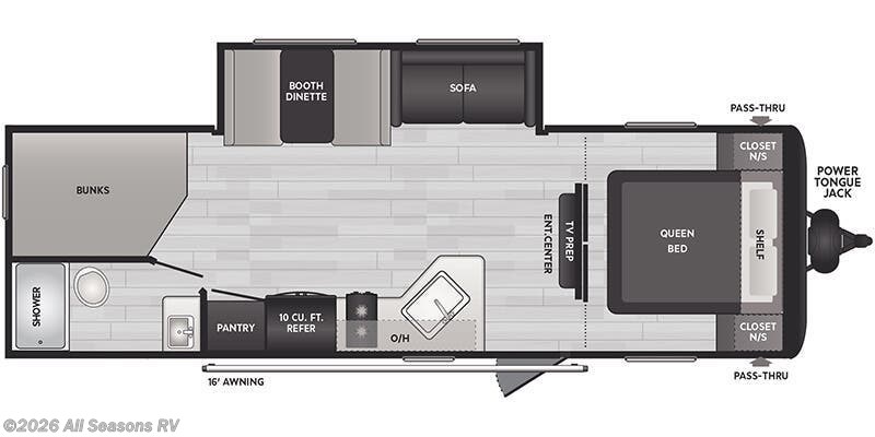 New 2025 Keystone Hideout Sport East 261BH available in Muskegon, Michigan