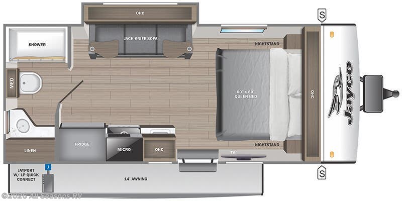 New 2025 Jayco Jay Feather Micro 183FBS available in Muskegon, Michigan