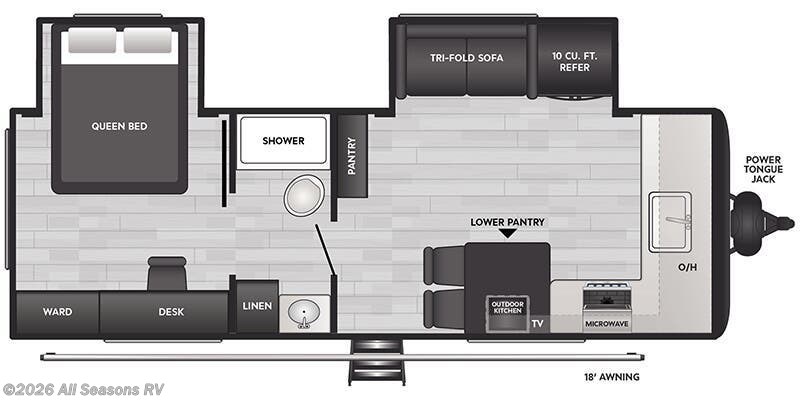 New 2025 Keystone Springdale East 241FK available in Muskegon, Michigan