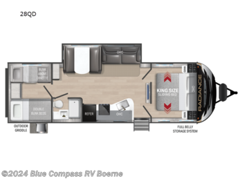 New 2023 Cruiser RV Radiance Ultra Lite 28QD available in Boerne, Texas