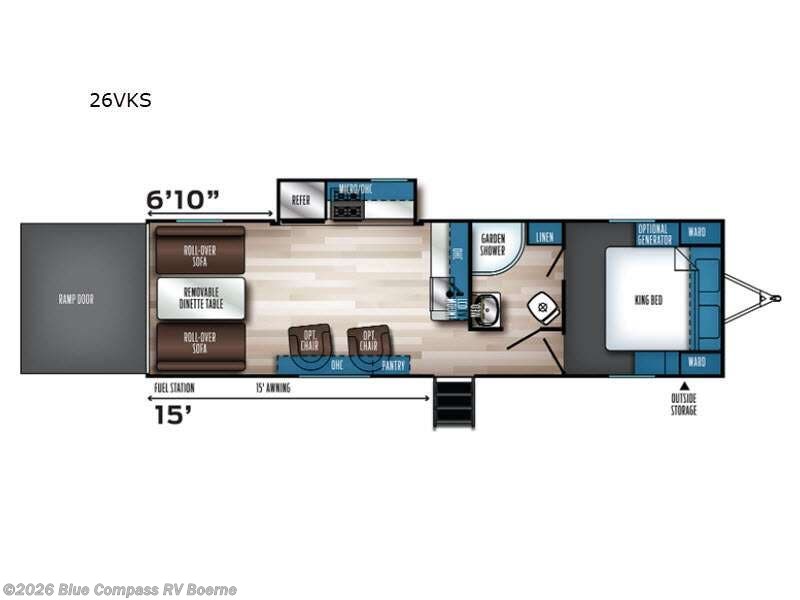 Used 2021 Forest River Vengeance Rogue 26VKS available in Boerne, Texas
