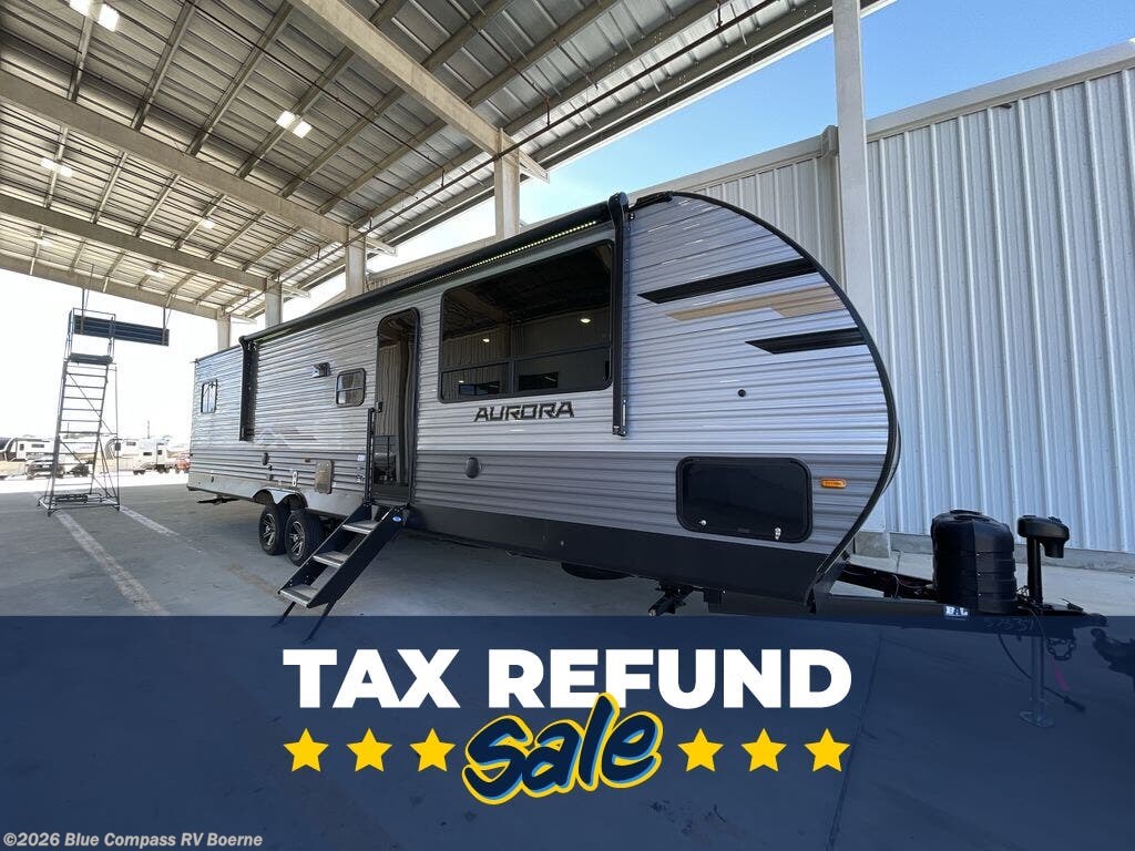 New 2026 Forest River Aurora 34BHTS (2 Queen Beds) available in Boerne, Texas