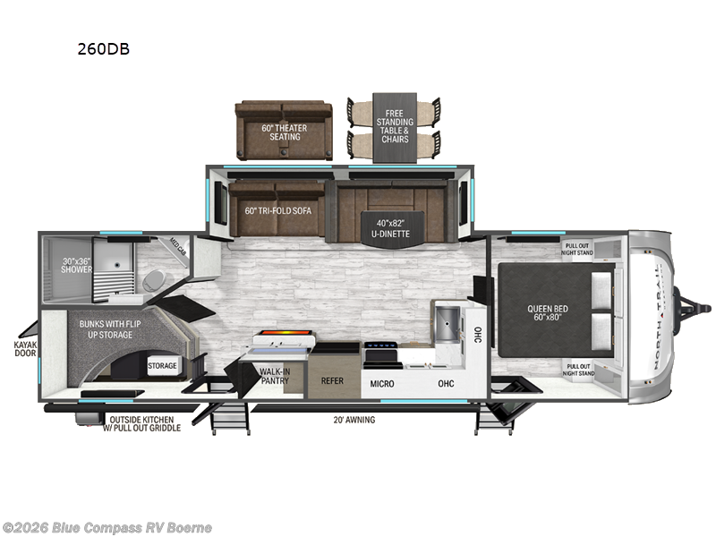 New 2027 Heartland North Trail 260DB available in Boerne, Texas