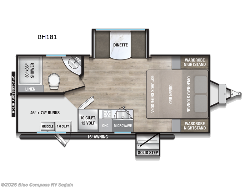 New 2026 Alliance RV Delta Solo BH181 available in Seguin, Texas