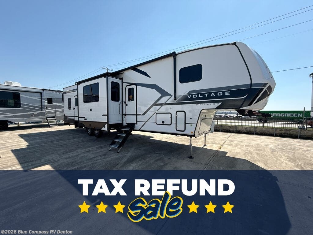 New 2026 Dutchmen Voltage V-Series 3850 available in Denton, Texas