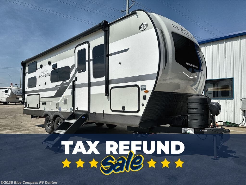 New 2026 Forest River Flagstaff Micro Lite 25BRDS available in Denton, Texas