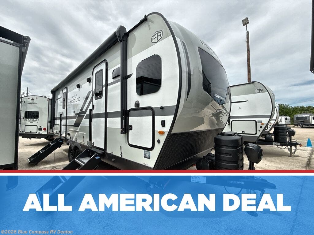 New 2026 Forest River Flagstaff Micro Lite 25FKB available in Denton, Texas