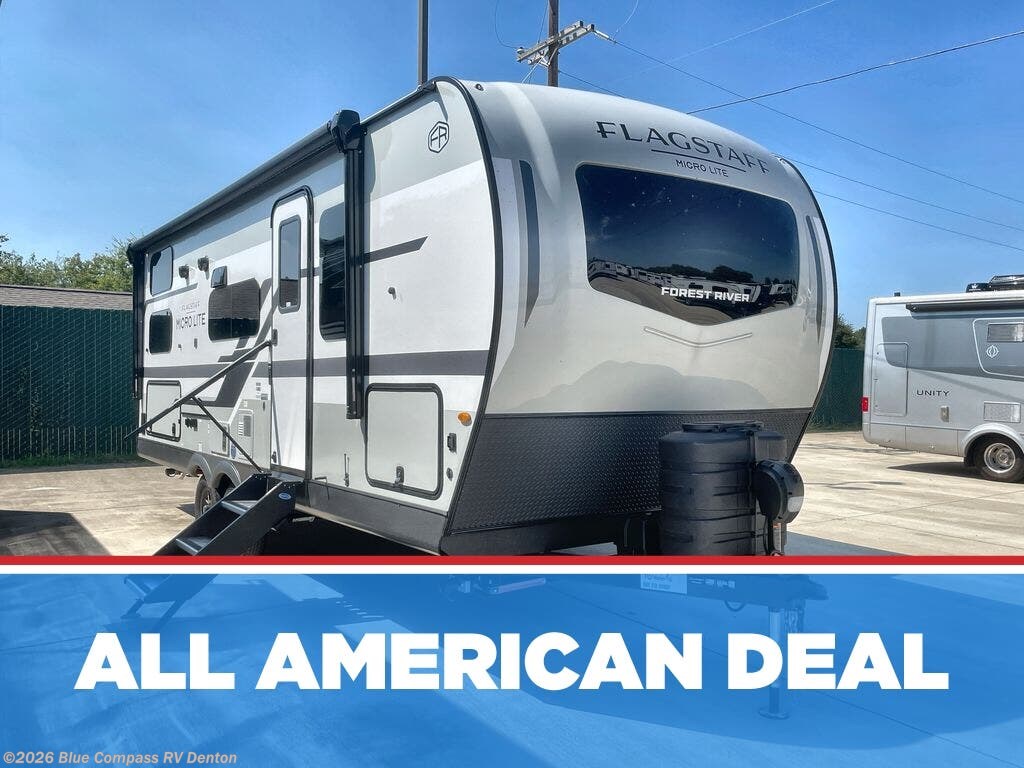New 2026 Forest River Flagstaff Micro Lite 25BRDS available in Denton, Texas
