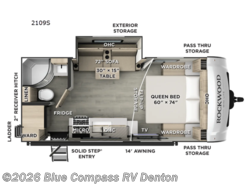 Used 2026 Forest River Rockwood Mini Lite 2109S available in Denton, Texas