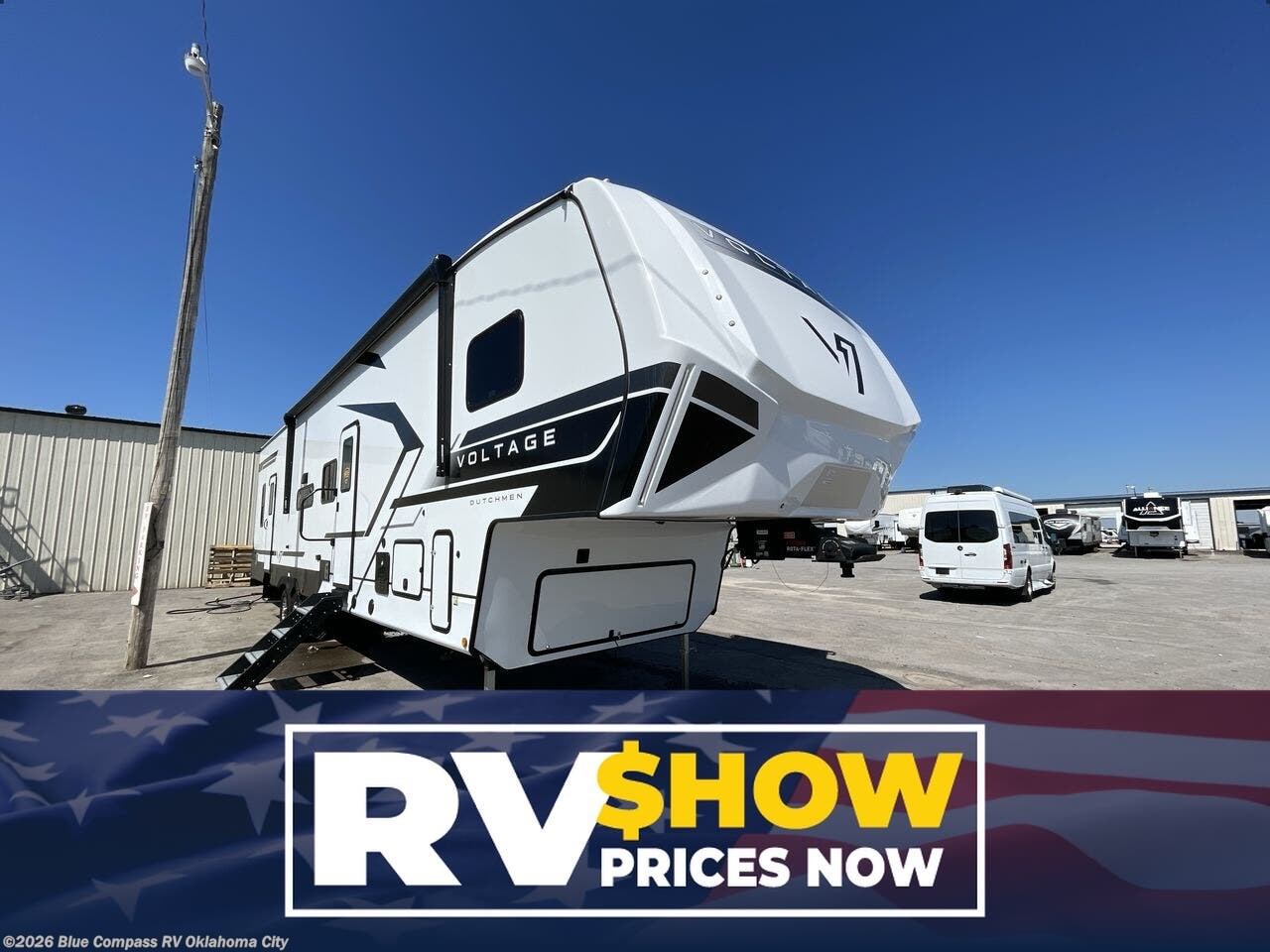 New 2026 Dutchmen Voltage V-Series 3800 available in Norman, Oklahoma